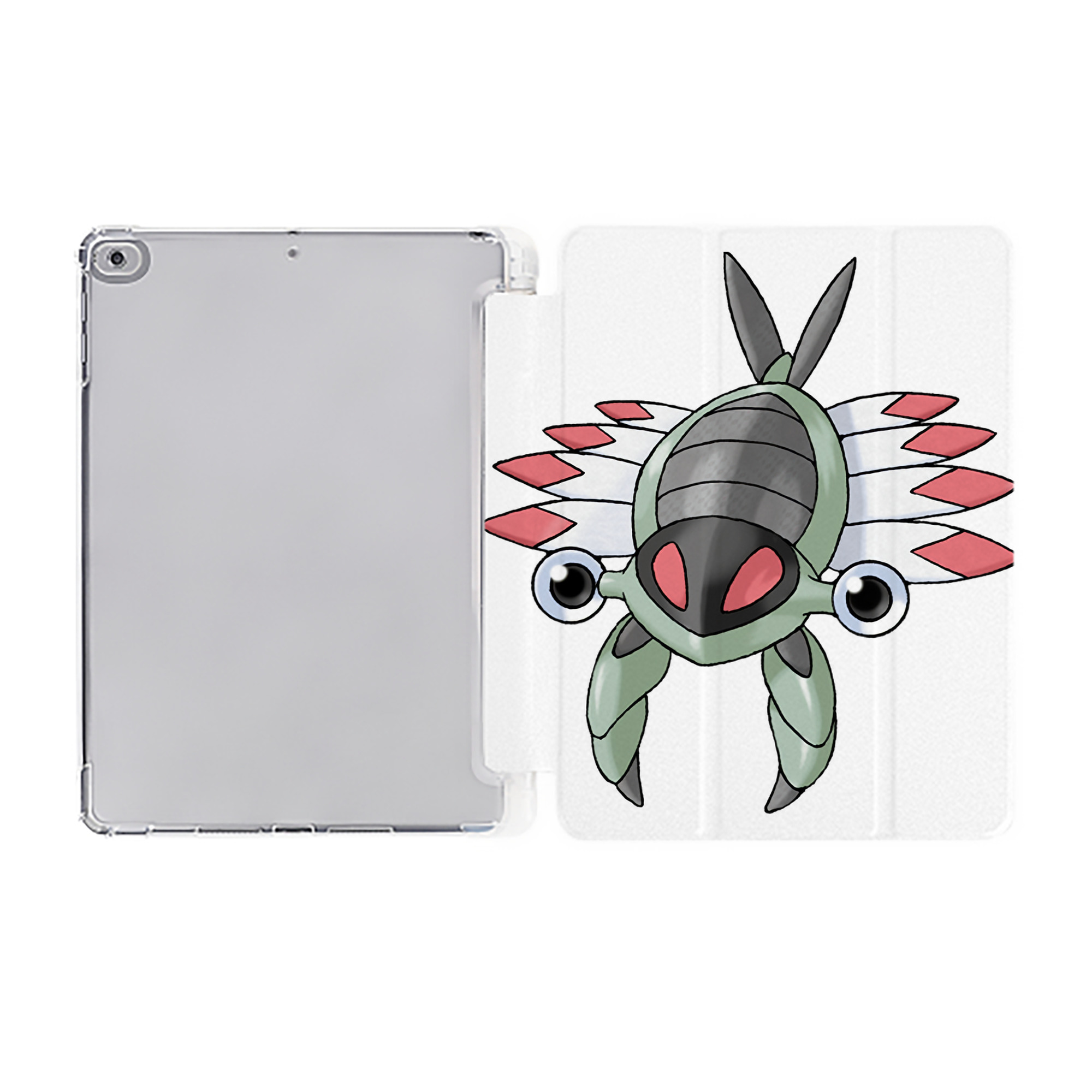 （画像用） ポケットモンスター Pokémon IPad ケース ペン収納付き 三つ折りスタンド PUレザー×シリコン 対応機種9.5/10.5/10.9インチ